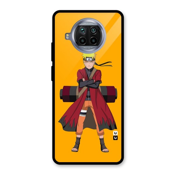 Naruto Uzumaki Art Glass Back Case for Mi 10i