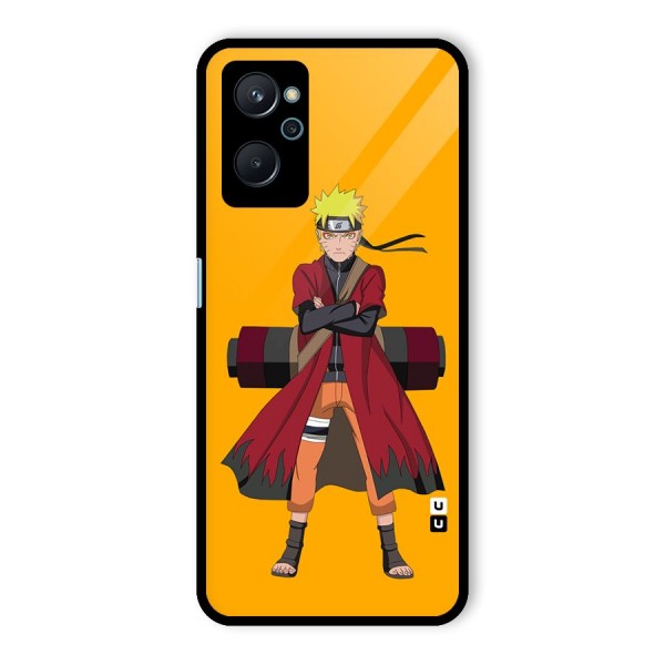 Naruto Uzumaki Art Glass Back Case for Realme 9i