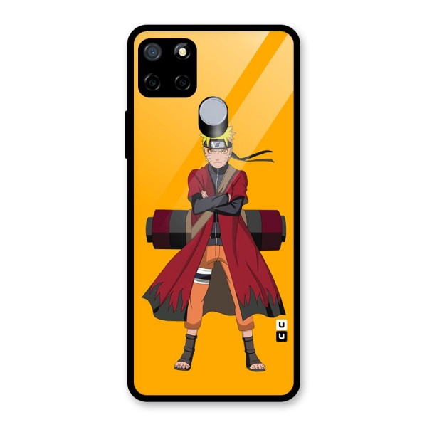 Naruto Uzumaki Art Glass Back Case for Realme C12