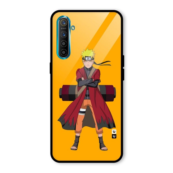 Naruto Uzumaki Art Glass Back Case for Realme XT