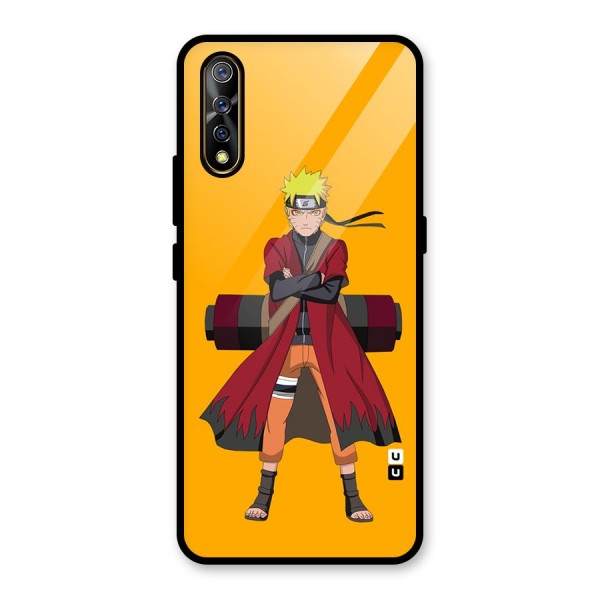 Naruto Uzumaki Art Glass Back Case for Vivo Z1x