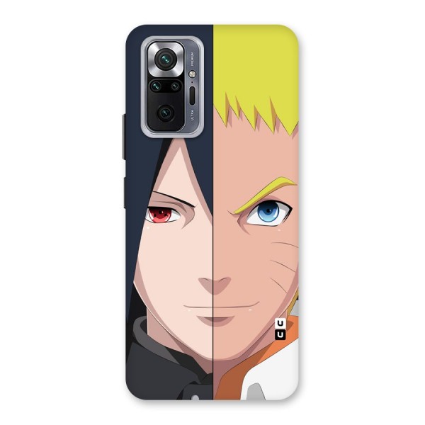 Naruto and Sasuke Back Case for Redmi Note 10 Pro Max