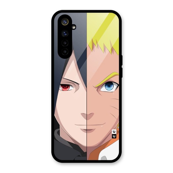 Naruto and Sasuke Glass Back Case for Realme 6i