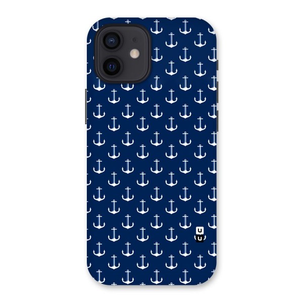 Nautical Pattern Back Case for iPhone 12