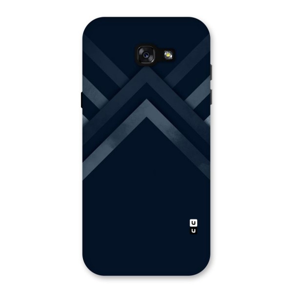 Navy Blue Arrow Back Case for Galaxy A7 (2017)