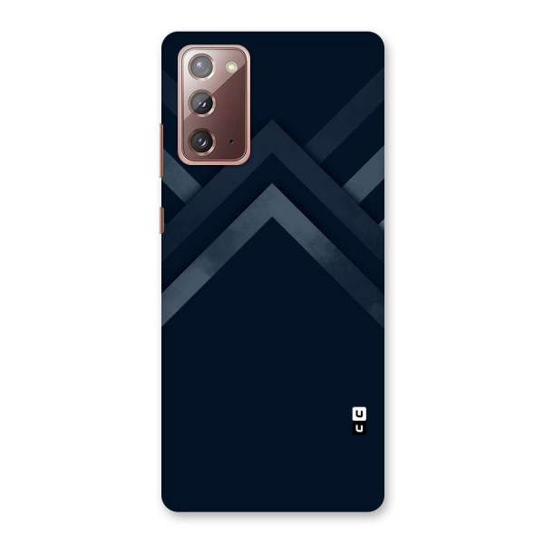 Navy Blue Arrow Back Case for Galaxy Note 20