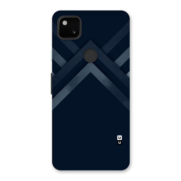 Navy Blue Arrow Back Case for Google Pixel 4a