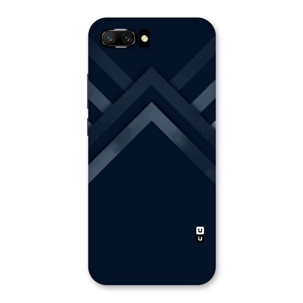 Navy Blue Arrow Back Case for Honor 10