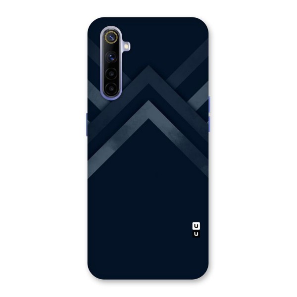 Navy Blue Arrow Back Case for Realme 6