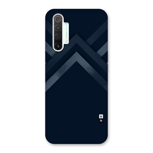 Navy Blue Arrow Back Case for Realme X3