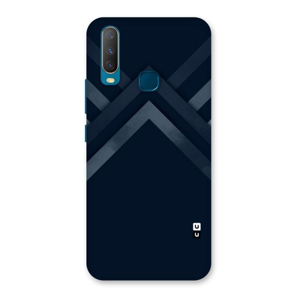 Navy Blue Arrow Back Case for Vivo U10