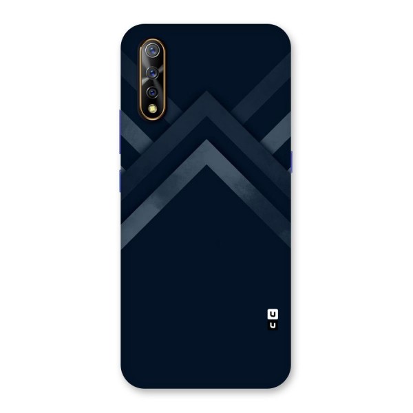 Navy Blue Arrow Back Case for Vivo Z1x