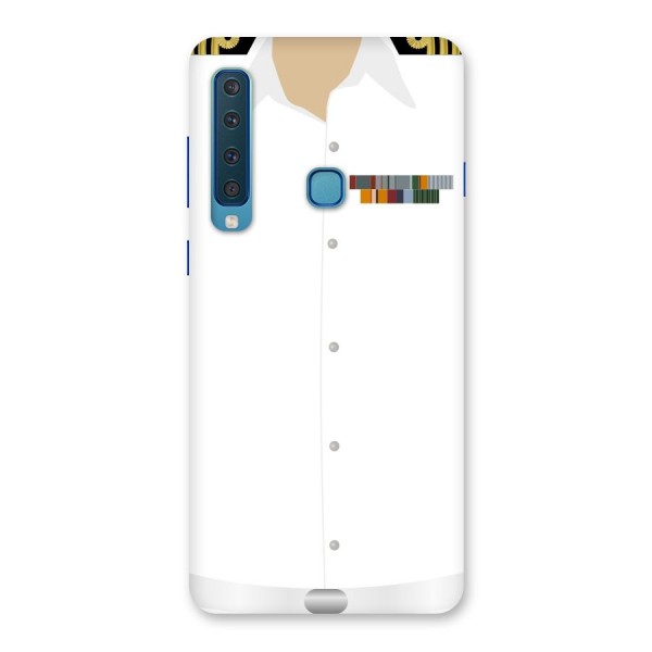 Navy Uniform Back Case for Galaxy A9 (2018)