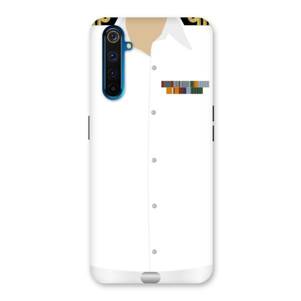 Navy Uniform Back Case for Realme 6 Pro