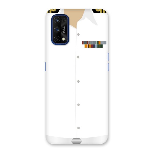 Navy Uniform Back Case for Realme 7 Pro