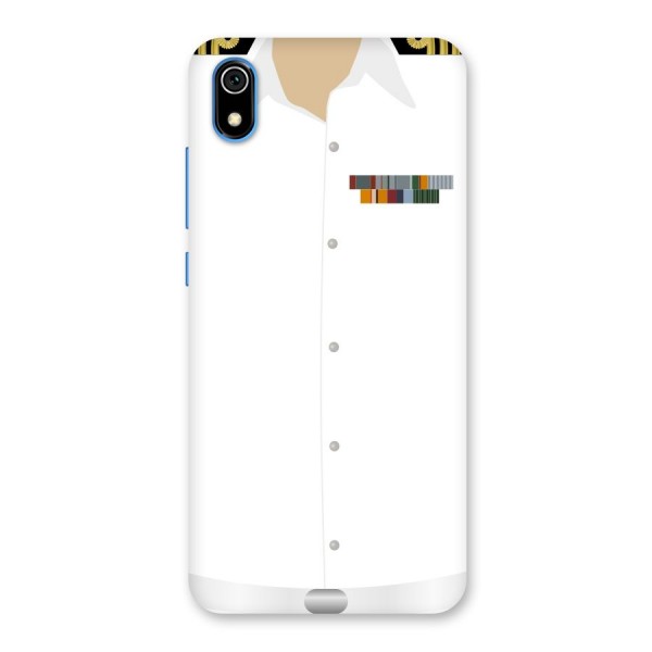 Navy Uniform Back Case for Redmi 7A