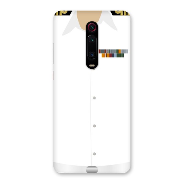 Navy Uniform Back Case for Redmi K20 Pro