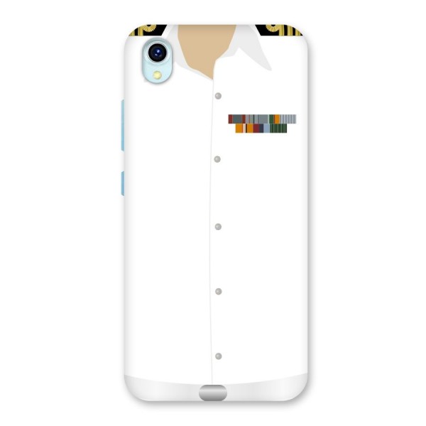 Navy Uniform Back Case for Vivo Y1s