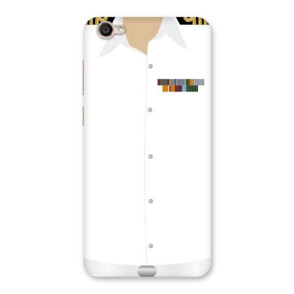 Navy Uniform Back Case for Vivo Y55s