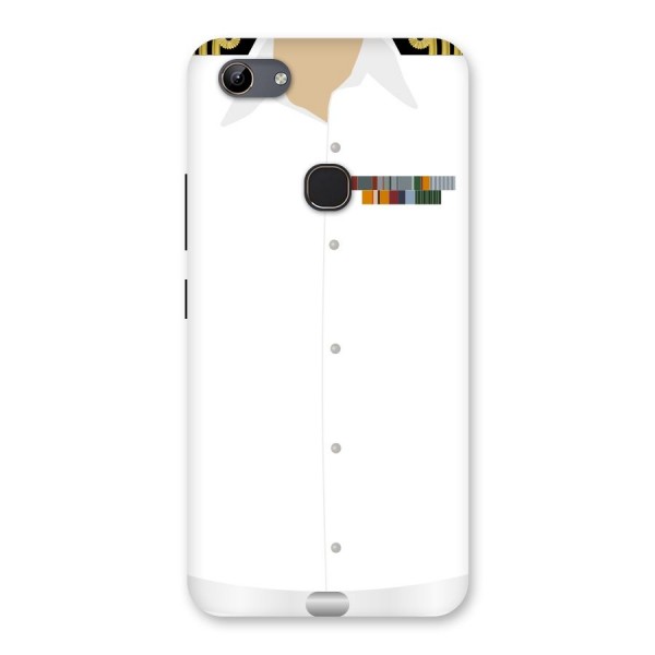 Navy Uniform Back Case for Vivo Y81