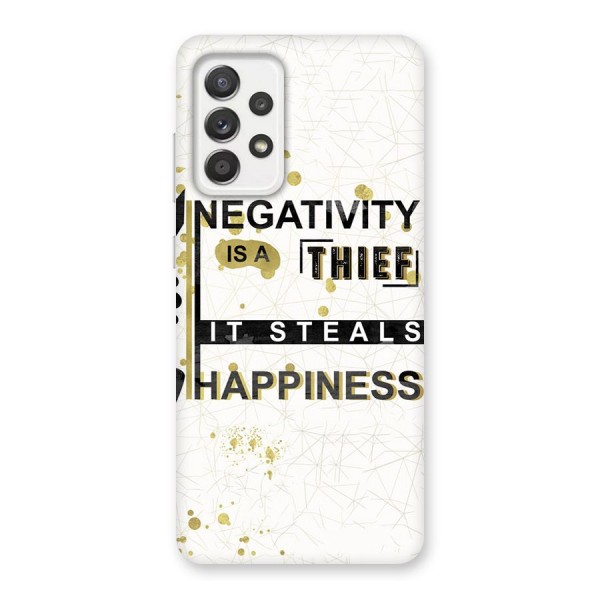 Negativity Thief Back Case for Galaxy A52