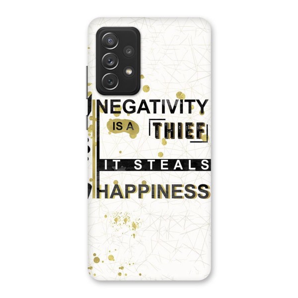 Negativity Thief Back Case for Galaxy A72