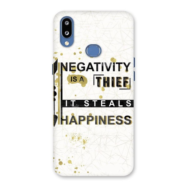 Negativity Thief Back Case for Galaxy M01s