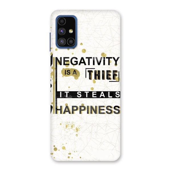 Negativity Thief Back Case for Galaxy M51