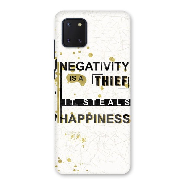 Negativity Thief Back Case for Galaxy Note 10 Lite