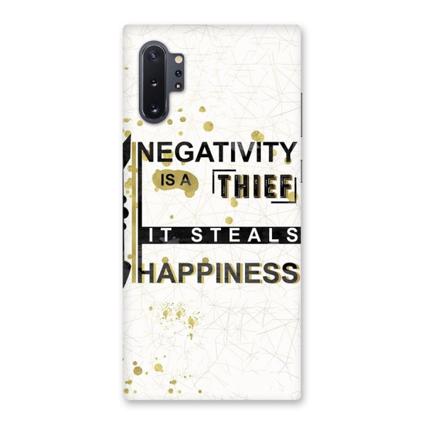 Negativity Thief Back Case for Galaxy Note 10 Plus