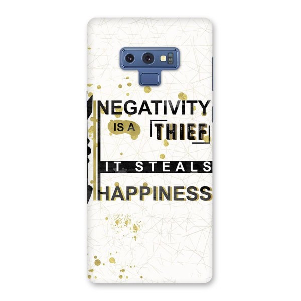 Negativity Thief Back Case for Galaxy Note 9