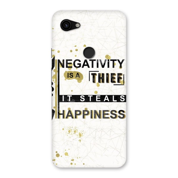 Negativity Thief Back Case for Google Pixel 3a XL