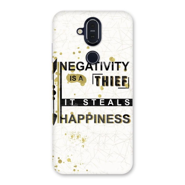 Negativity Thief Back Case for Nokia 8.1