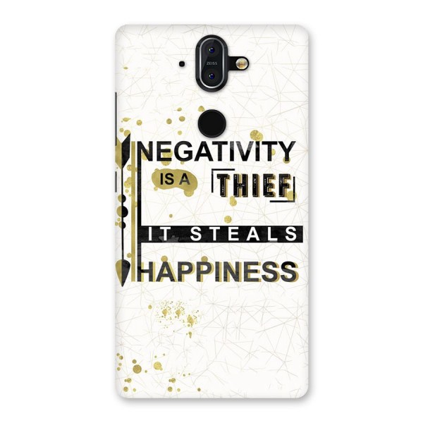 Negativity Thief Back Case for Nokia 8 Sirocco