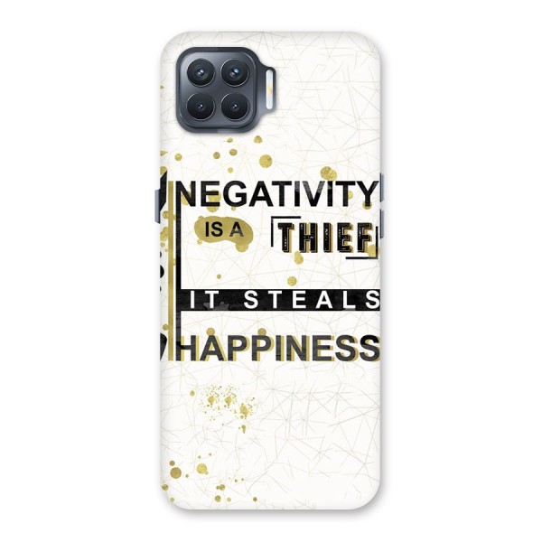 Negativity Thief Back Case for Oppo F17 Pro