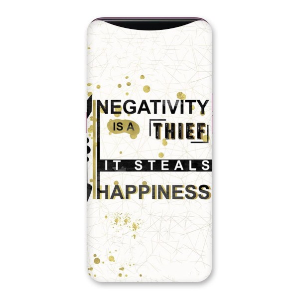 Negativity Thief Back Case for Oppo Find X