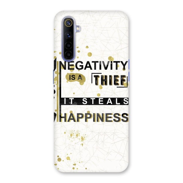 Negativity Thief Back Case for Realme 6