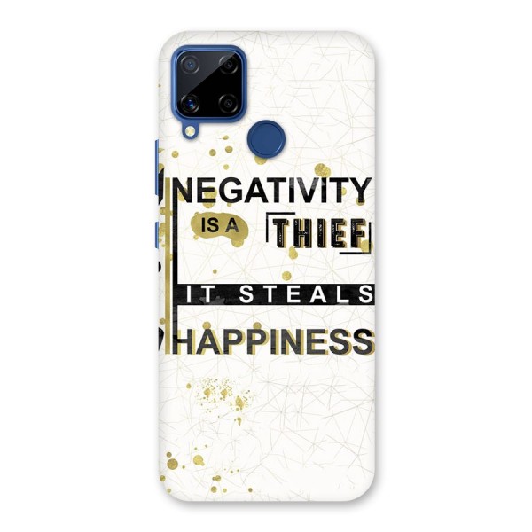 Negativity Thief Back Case for Realme C12