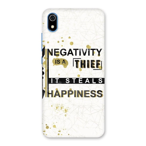 Negativity Thief Back Case for Redmi 7A