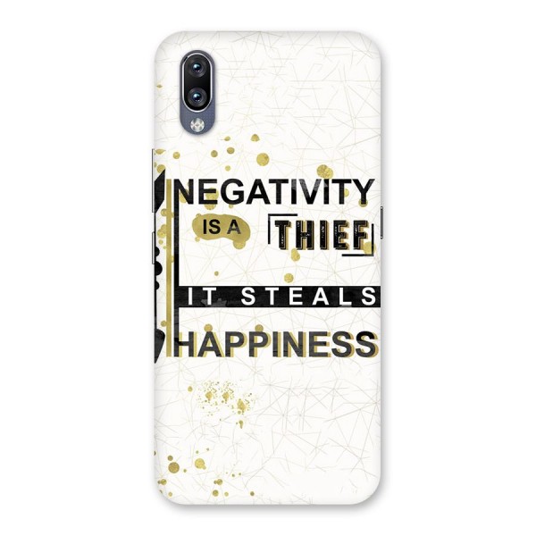 Negativity Thief Back Case for Vivo NEX