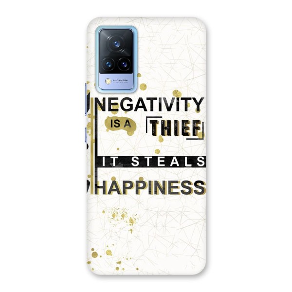 Negativity Thief Back Case for Vivo V21 5G