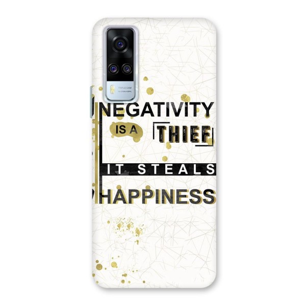 Negativity Thief Back Case for Vivo Y31