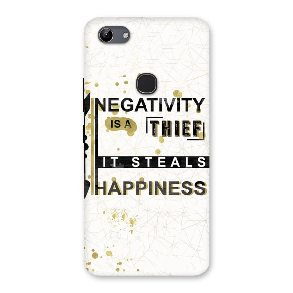 Negativity Thief Back Case for Vivo Y81