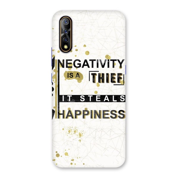 Negativity Thief Back Case for Vivo Z1x