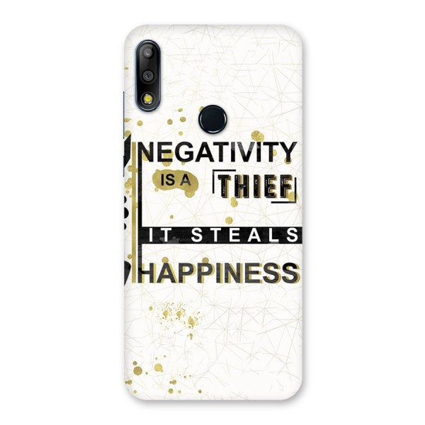 Negativity Thief Back Case for Zenfone Max Pro M2