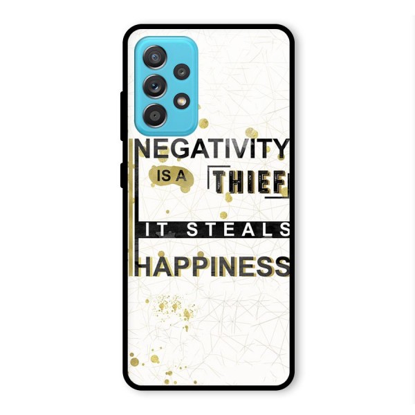 Negativity Thief Glass Back Case for Galaxy A52s 5G