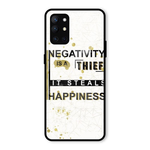 Negativity Thief Glass Back Case for OnePlus 9R