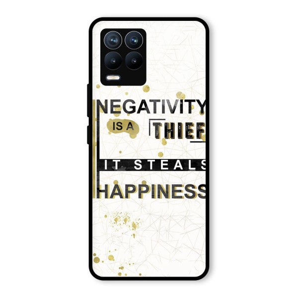 Negativity Thief Glass Back Case for Realme 8 Pro