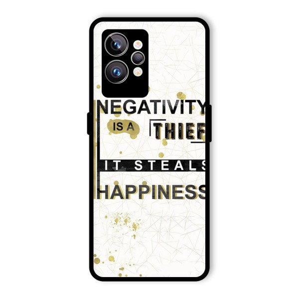 Negativity Thief Glass Back Case for Realme GT2 Pro