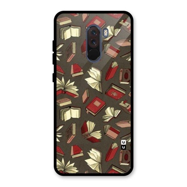 Nerd Head Glass Back Case for Poco F1